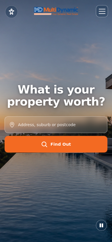 Multi Dynamic Real Estate responsive mobile design
